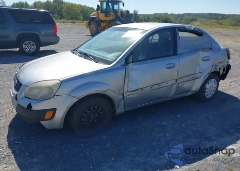 2008 Kia Rio Lx z USA, uszkodzony, nr VIN KNADE123786379326